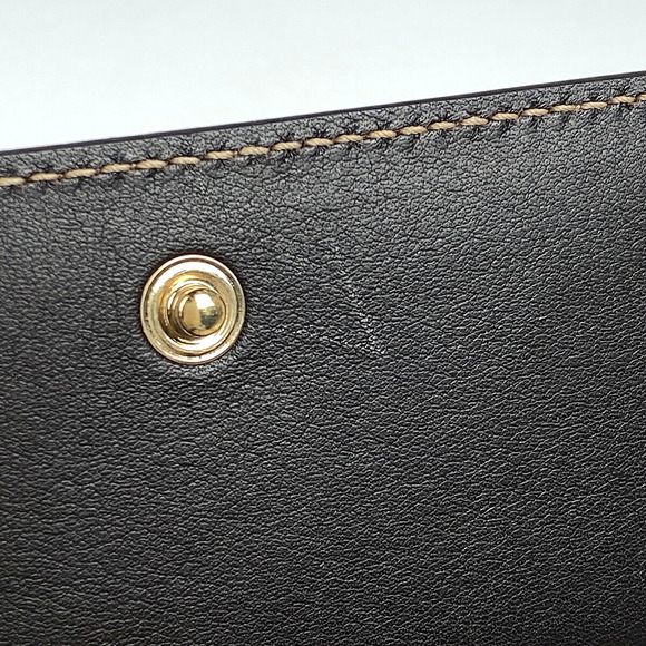 Gucci GG bifold wallet double snap heart motif canvas beige brown - Picture 4 of 7